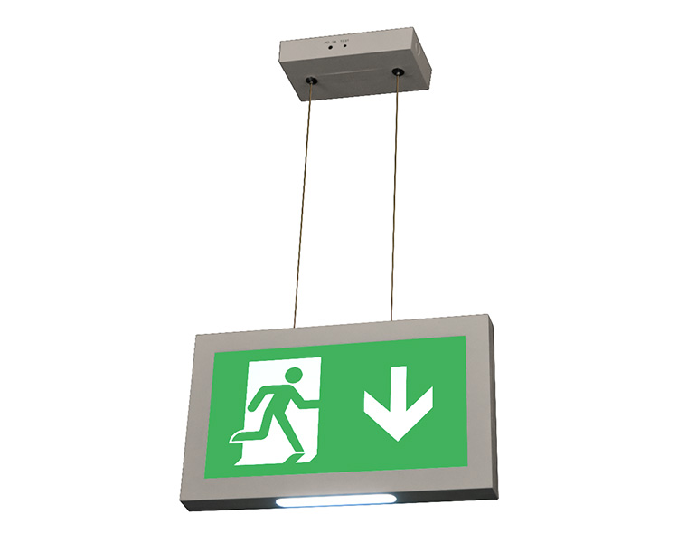 LE2915-B ledningsstoppet tak monterte utgangsskilt