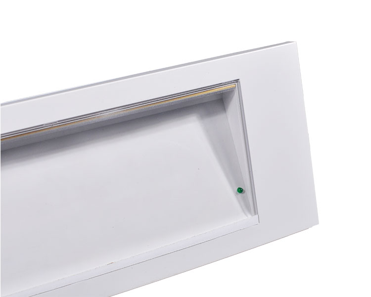 LE511AD Clear Polycarbonate Diffuser & ABS Hus Hus