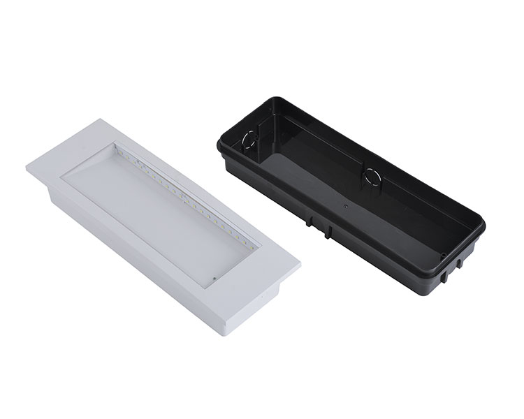 LE511AD Clear Polycarbonate Diffuser & ABS Hus Hus
