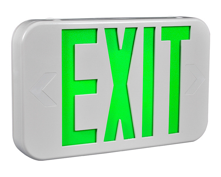 EZXTEU2BCWEM (EZCXTEU2BCWEM) -Bi-Color Compact Size LED Exit Sign