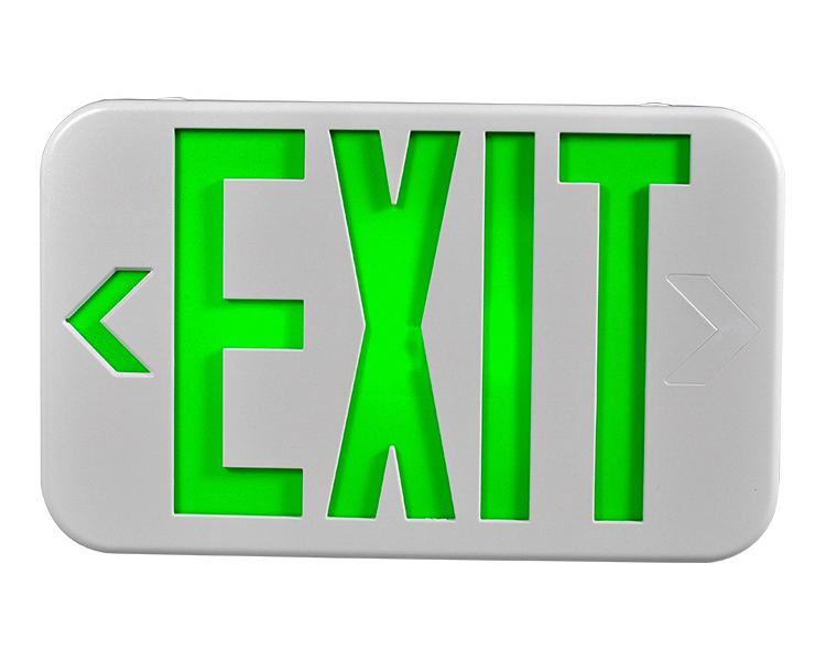 EZXTEU2BCWEM (EZCXTEU2BCWEM) -Bi-Color Compact Size LED Exit Sign