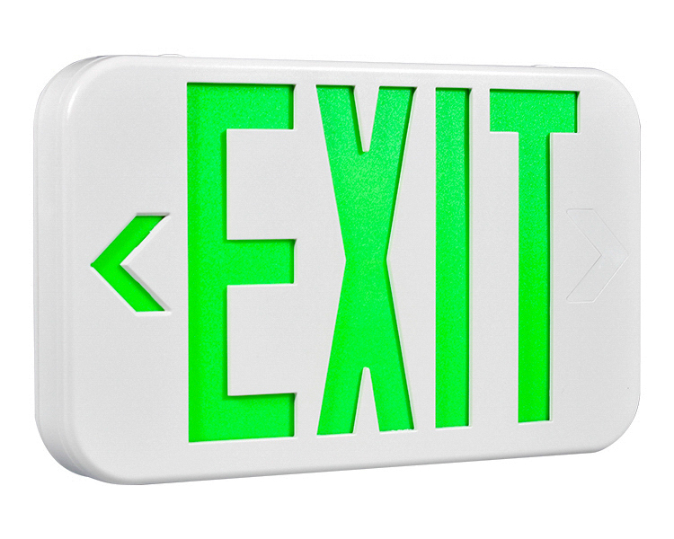 EZXTEU2BCWEM (EZCXTEU2BCWEM) -Bi-Color Compact Size LED Exit Sign