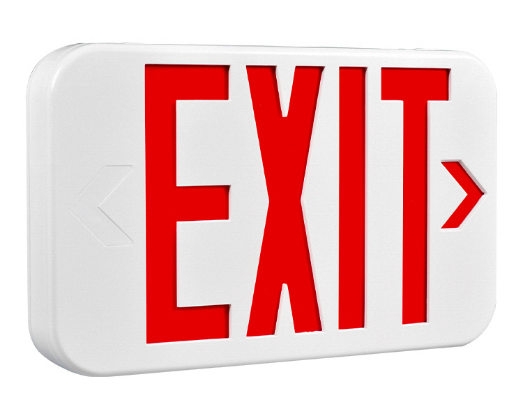 EZXTEU2BCWEM (EZCXTEU2BCWEM) -Bi-Color Compact Size LED Exit Sign