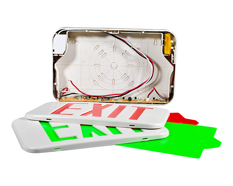 EZXTEU2BCWEM (EZCXTEU2BCWEM) -Bi-Color Compact Size LED Exit Sign