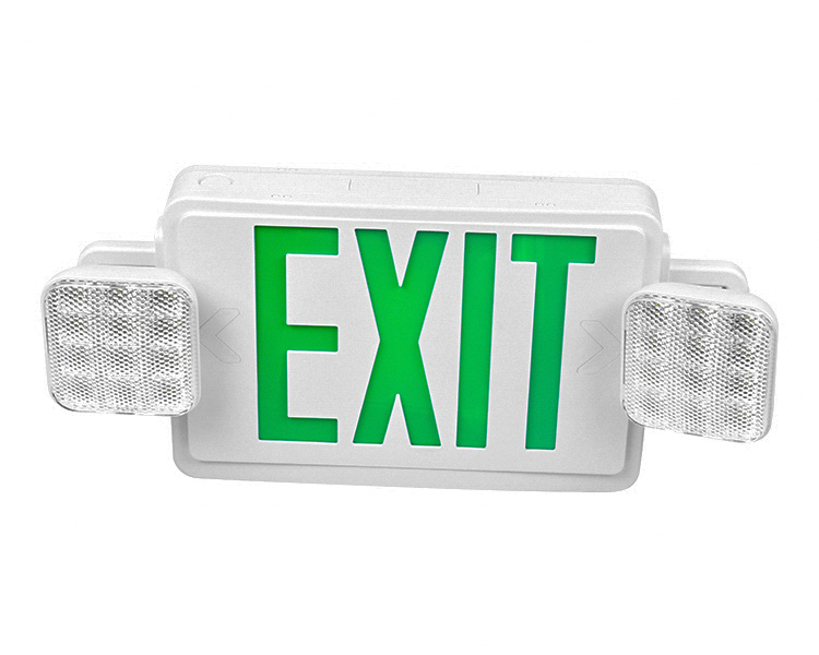 JLEC2GWRC-ledet Exit Exit Sign Combo med Remote Capable