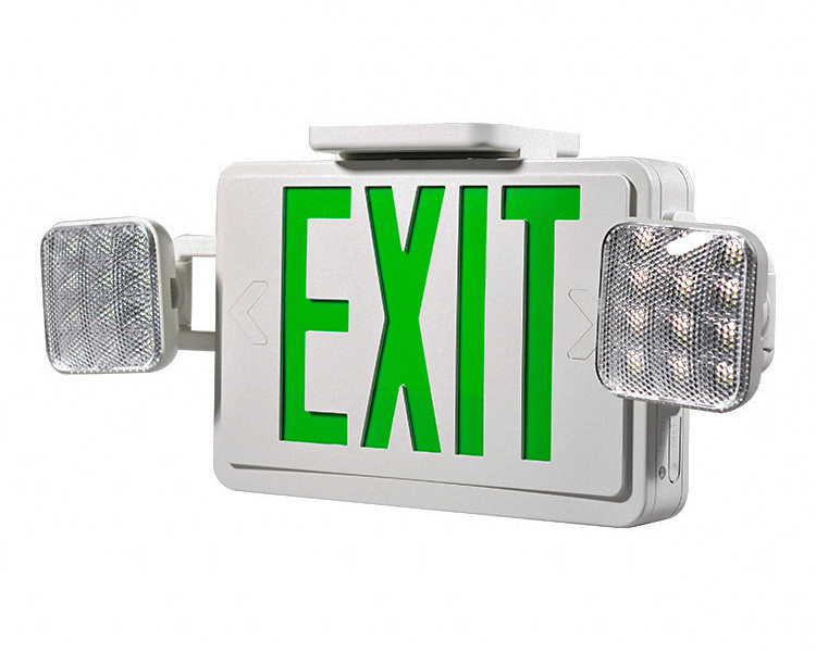 JLEC2GWRC-ledet Exit Exit Sign Combo med Remote Capable