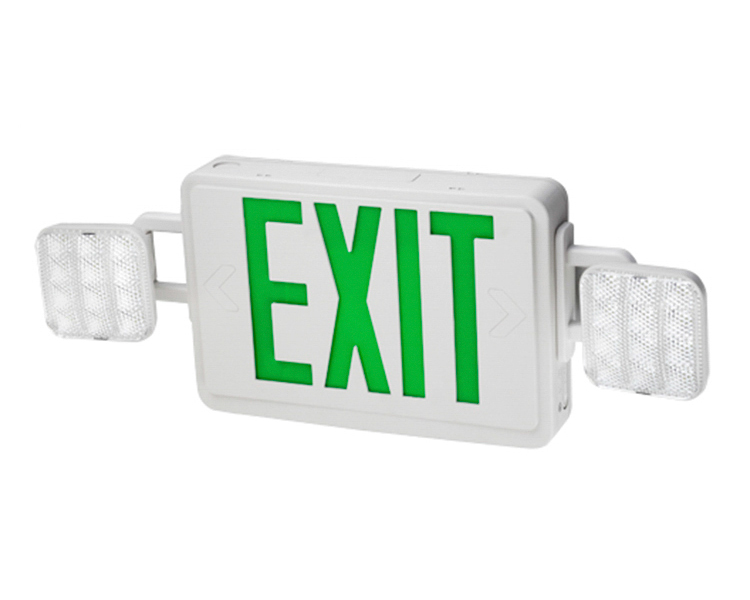 JLEC2GWRC-ledet Exit Exit Sign Combo med Remote Capable
