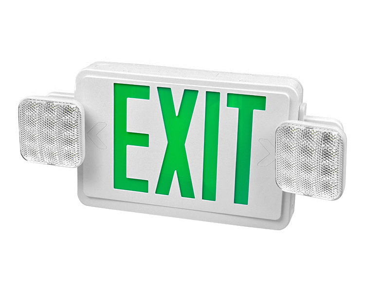 JLEC2GWRC-ledet Exit Exit Sign Combo med Remote Capable