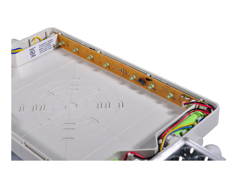 JLECD2GW-Green Emergency Fire Exit Lights med LED-hoder