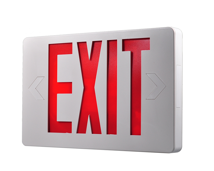 Jleed2rwem-New Slim Red LED Exit-skilt