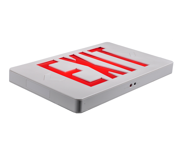 Jleed2rwem-New Slim Red LED Exit-skilt