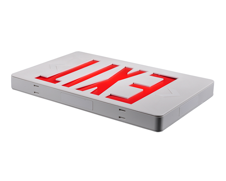 Jleed2rwem-New Slim Red LED Exit-skilt
