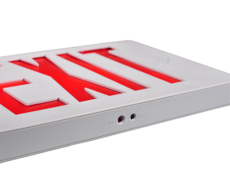 Jleed2rwem-New Slim Red LED Exit-skilt