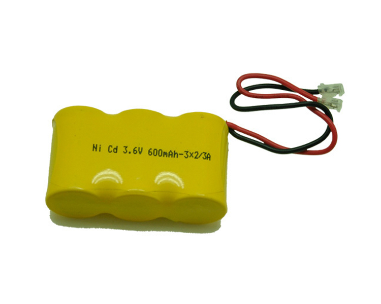 Ni-Cad batteri 3.6V 600mAh