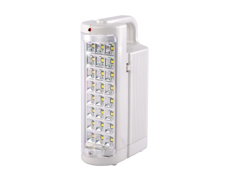 256s håndtak/veggmontering 24 SMD LED nødlampe